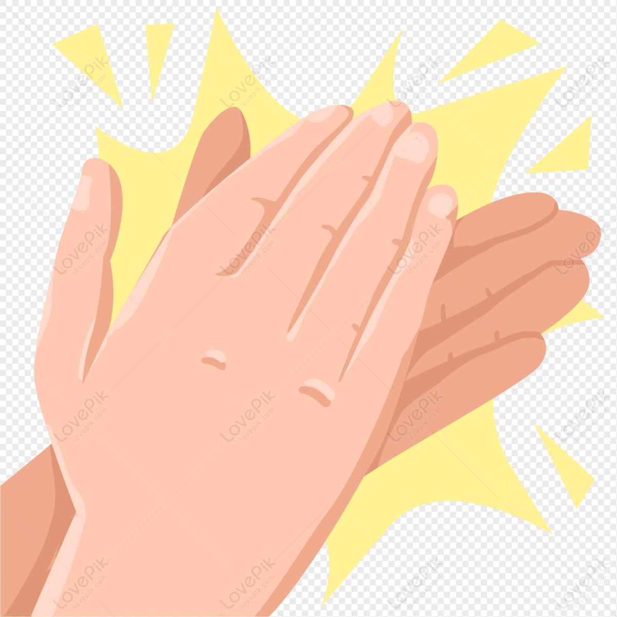 Cartoon Clapping Hands Free PNG And Clipart Image For Free Download -  Lovepik | 401514199