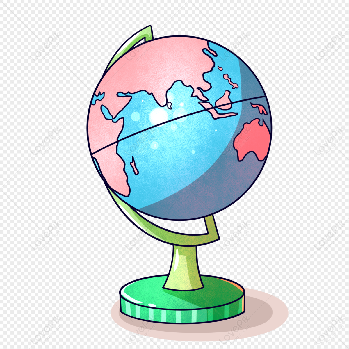 Cartoon Globe PNG Transparent Background And Clipart Image For Free  Download - Lovepik | 401425470