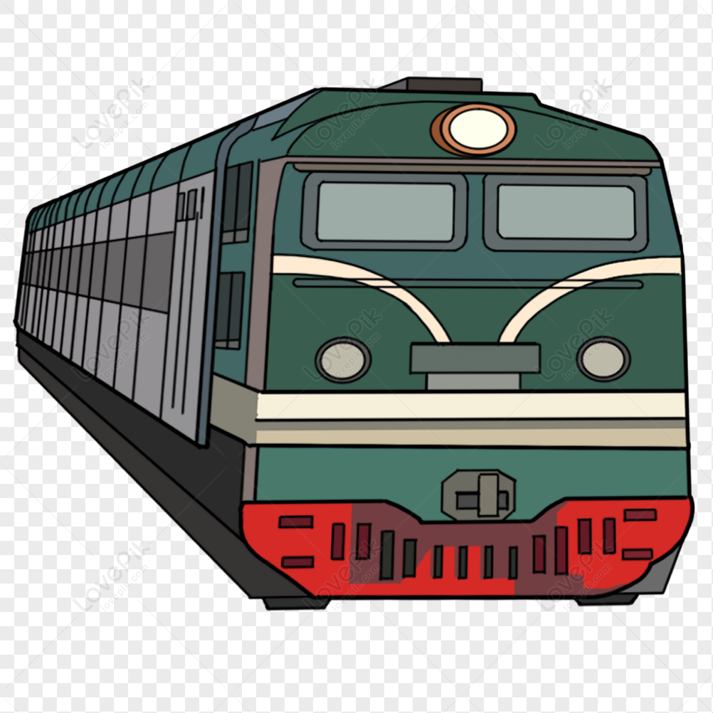 Cartoon Green Leather Train PNG Transparent And Clipart Image For Free  Download - Lovepik | 401480306