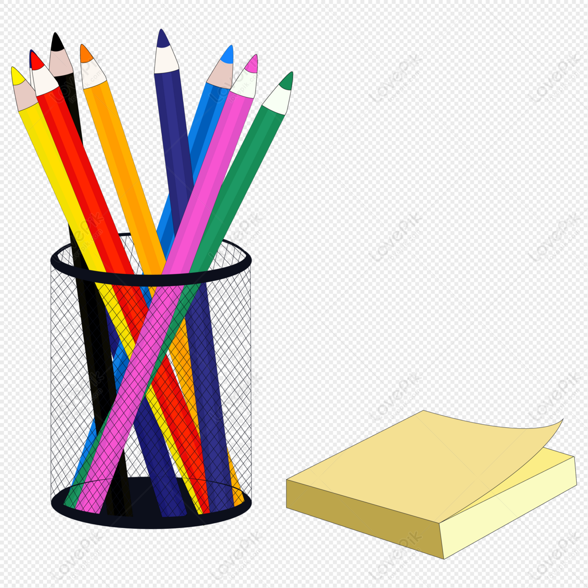 Pen Stand Set Vector Brush Pencil Stock Vector (Royalty Free) 1180592578 |  Shutterstock | Fashion design drawings, Vector brush, Pencil tool