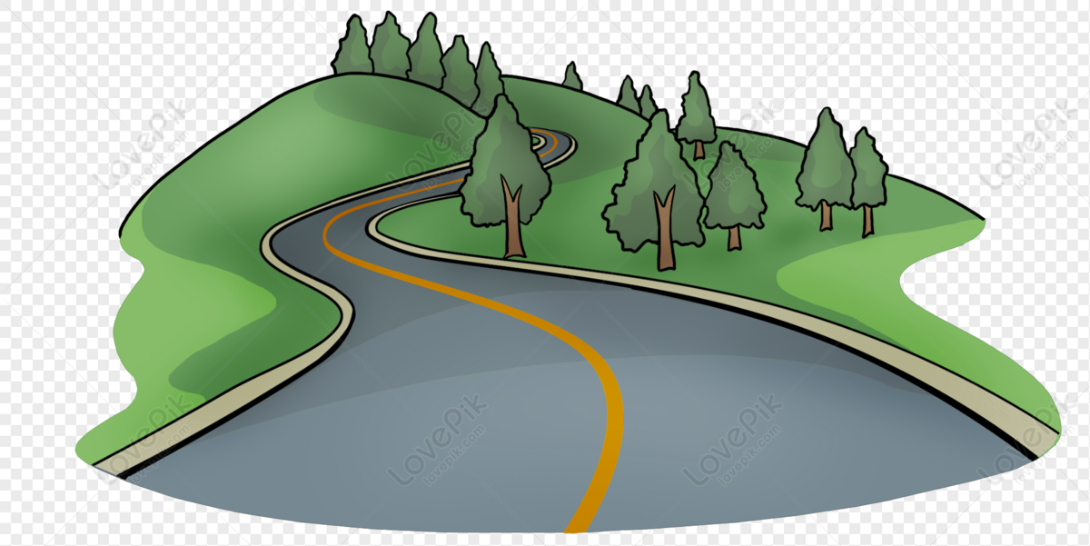 Cartoon Highway Free PNG And Clipart Image For Free Download - Lovepik |  401483909