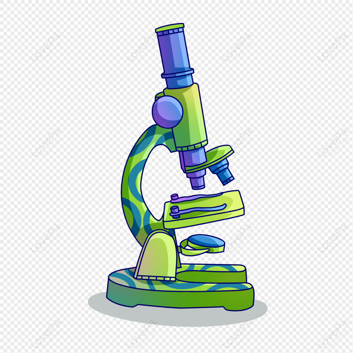 Cartoon Microscope Images, HD Pictures For Free Vectors Download -  