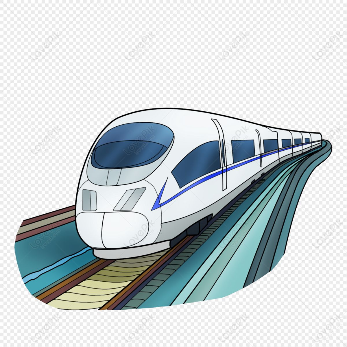 Cartoon Train PNG Images With Transparent Background | Free Download On  Lovepik