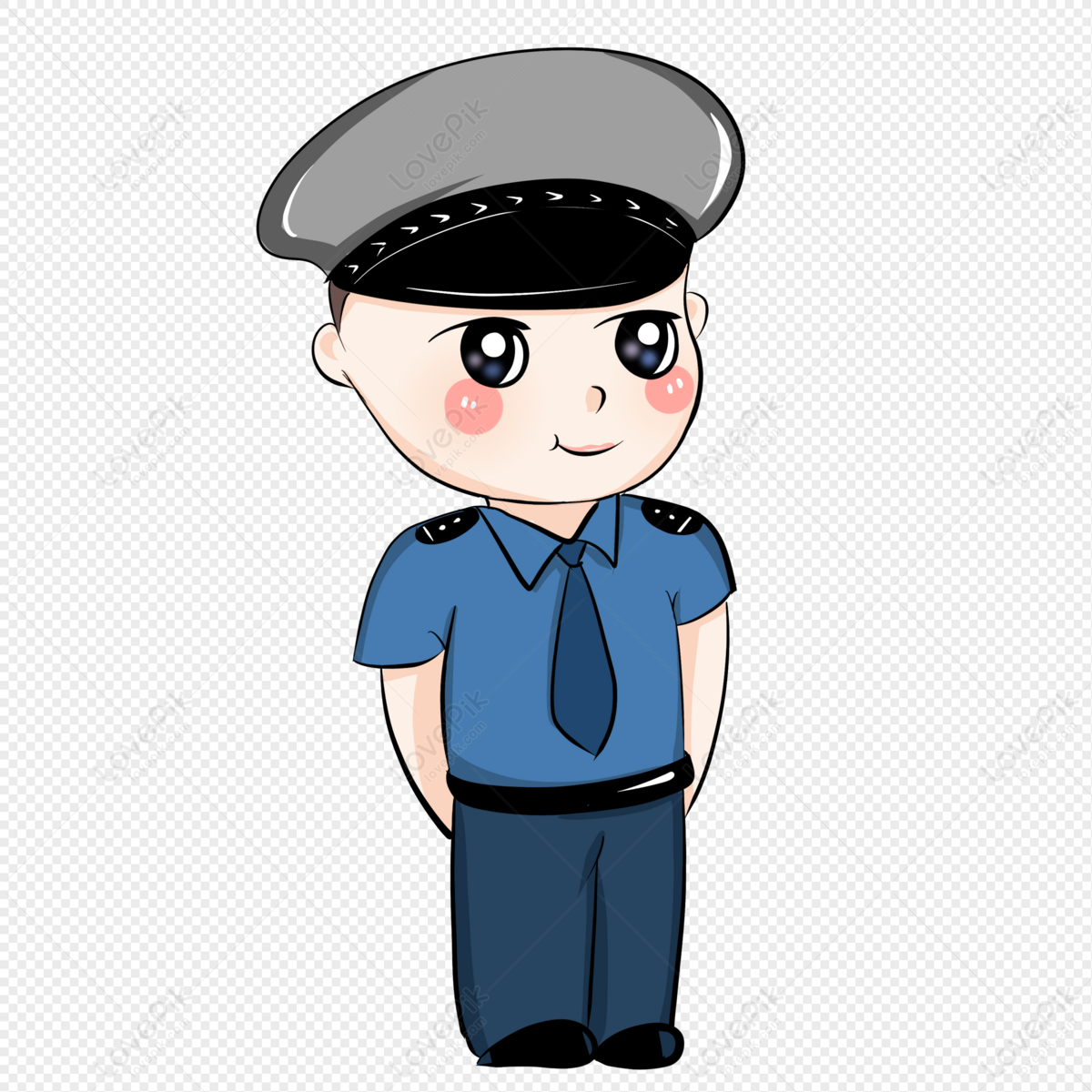 Cartoon Police Officer Decoration Material PNG Image And Clipart Image For  Free Download - Lovepik | 401477698