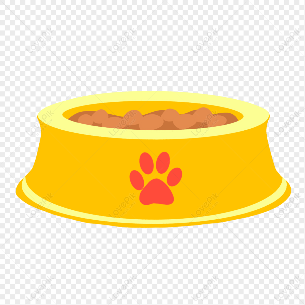 dog food bowl clipart