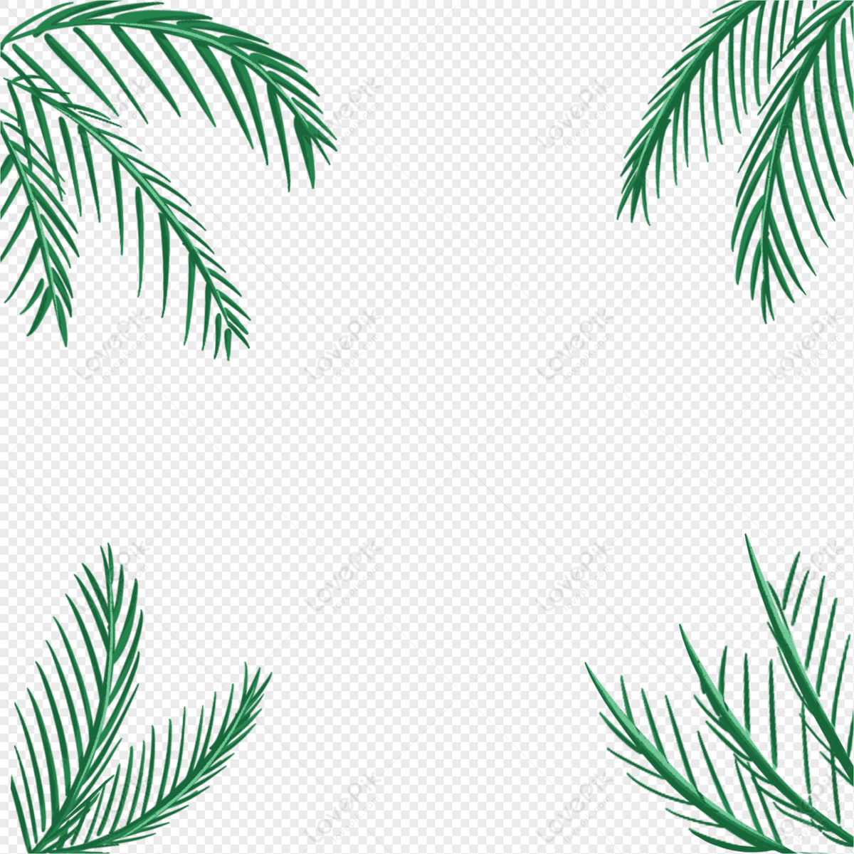 Coconut Leaves Border PNG Hd Transparent Image And Clipart Image For Free  Download - Lovepik | 401440654