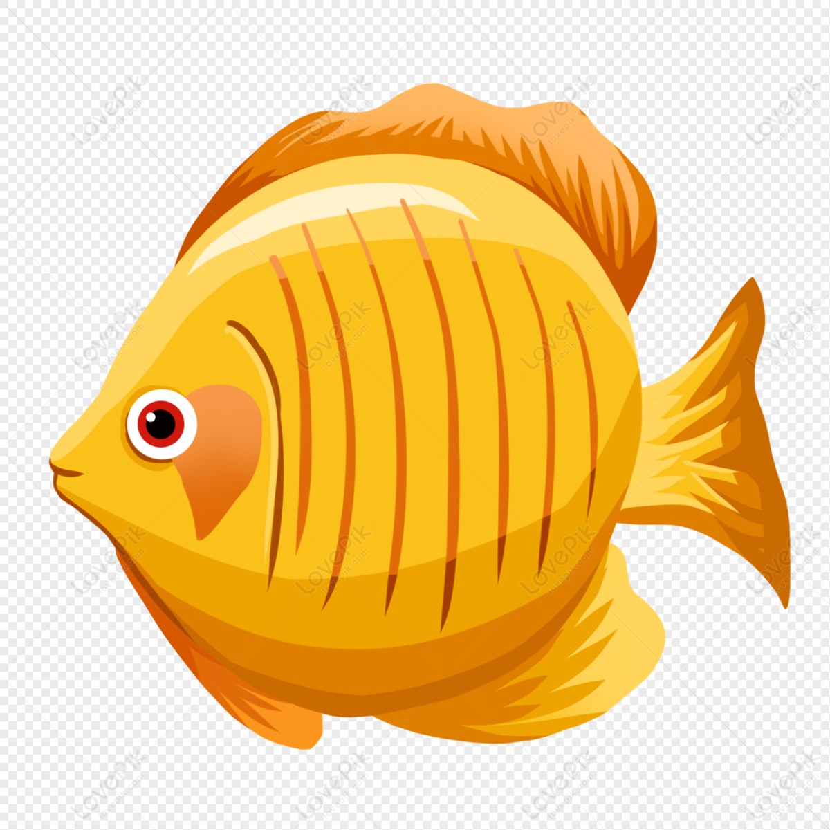 Cute Cartoon Fish PNG Transparent Background And Clipart Image For Free  Download - Lovepik | 401443630