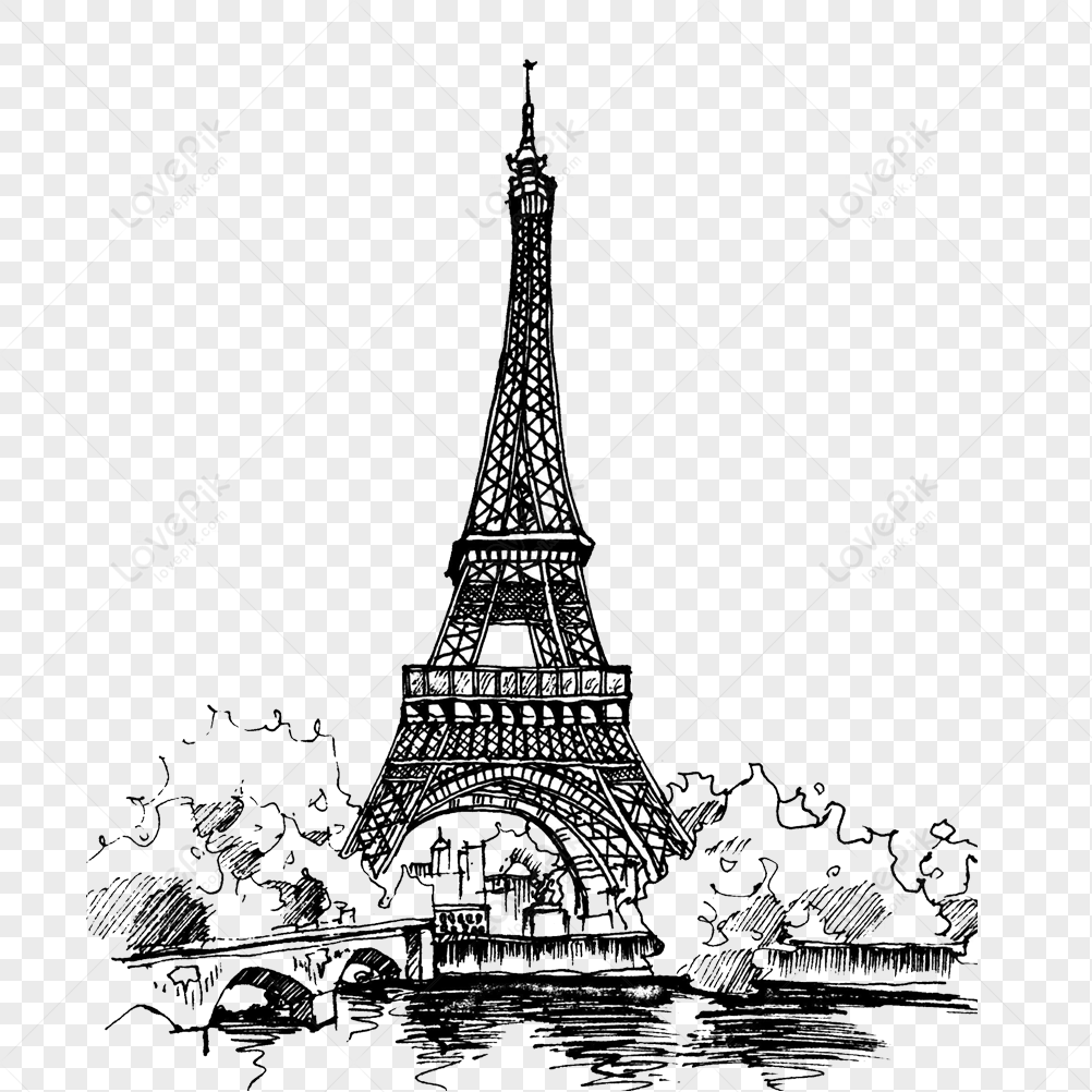 Eiffel tower, france, building, eiffel tower free png