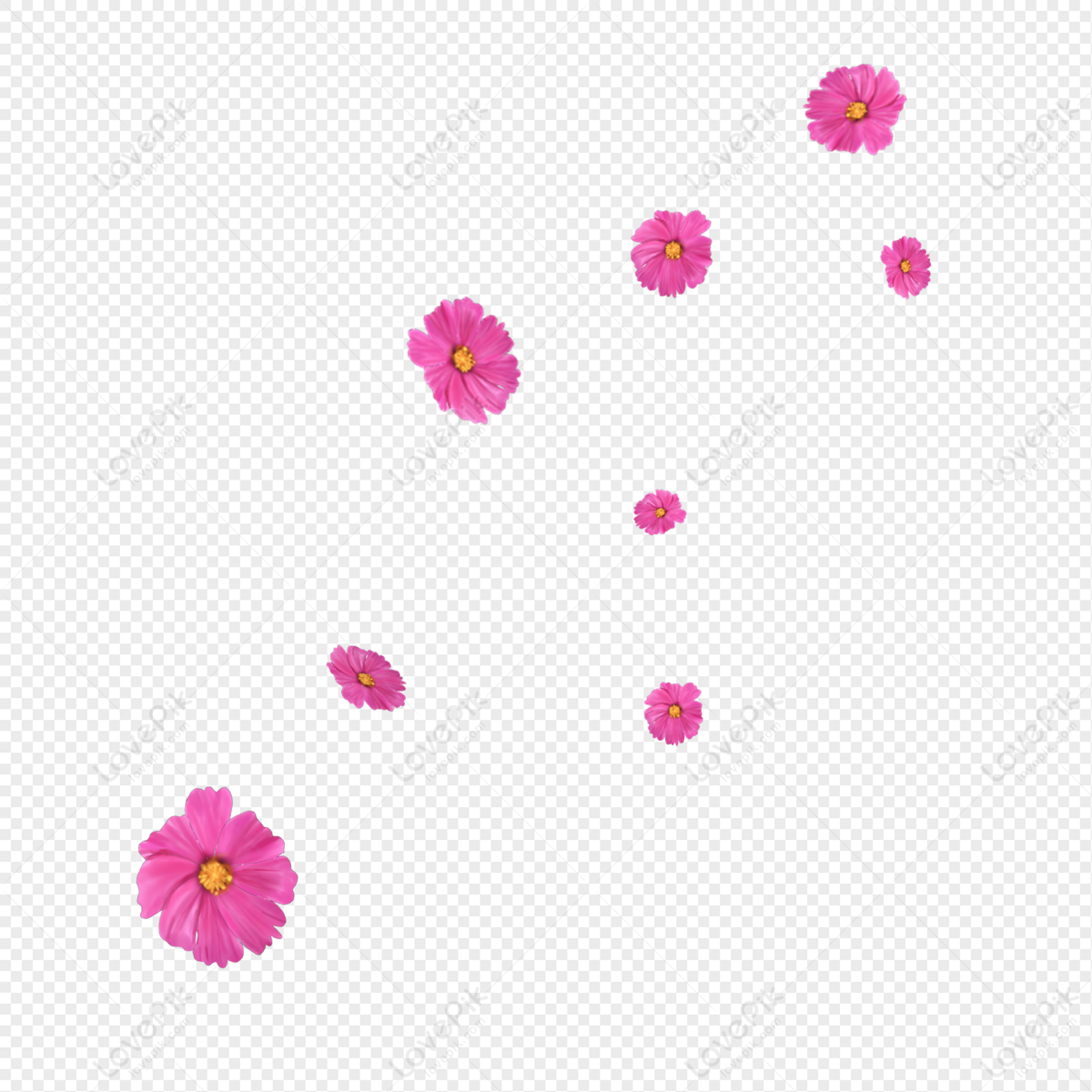 Falling Flowers PNG Images With Transparent Background | Free Download On  Lovepik