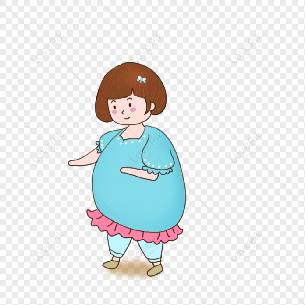 Fat Girl PNG Transparent Image And Clipart Image For Free Download -  Lovepik | 401470797