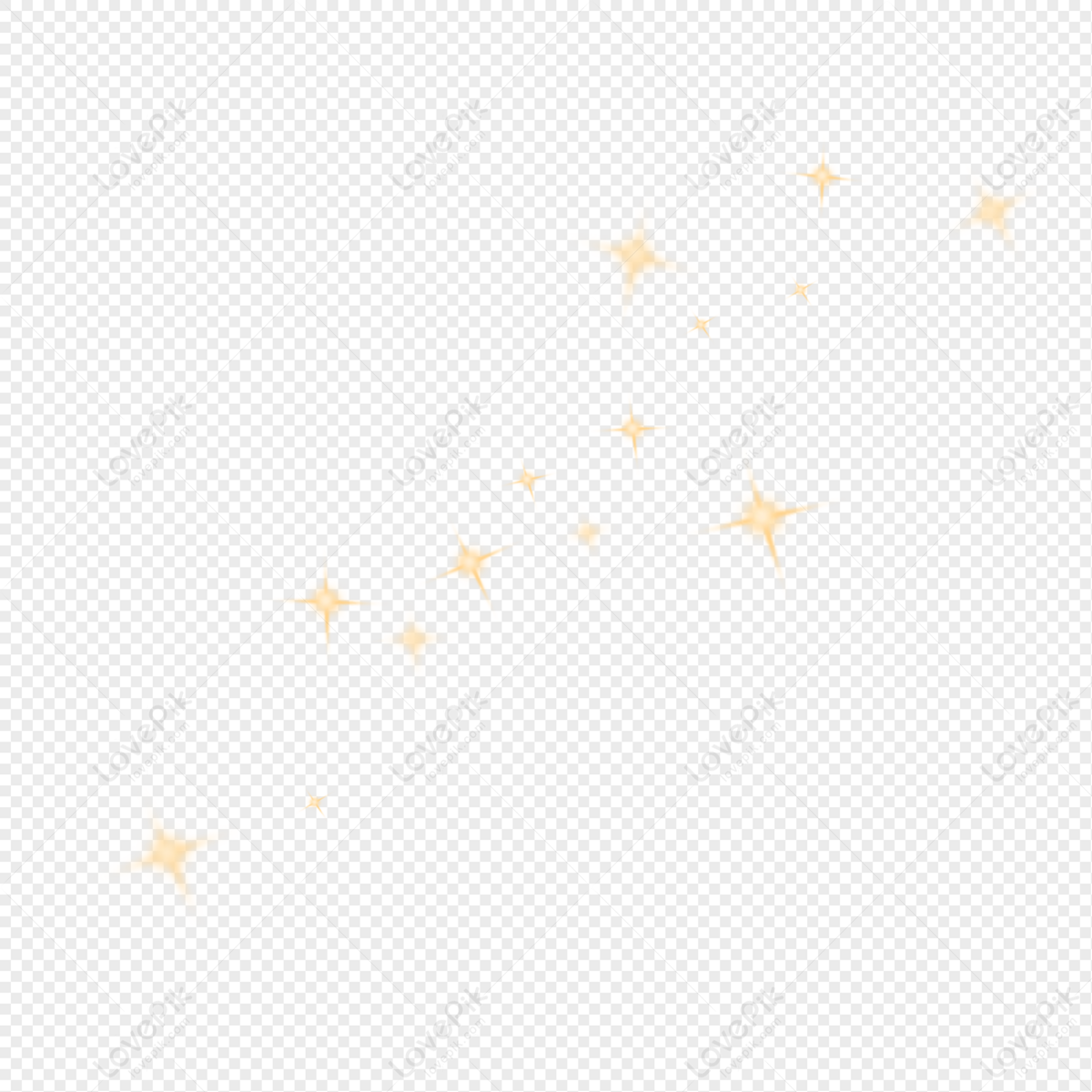 Golden Stars PNG Transparent Images Free Download, Vector Files