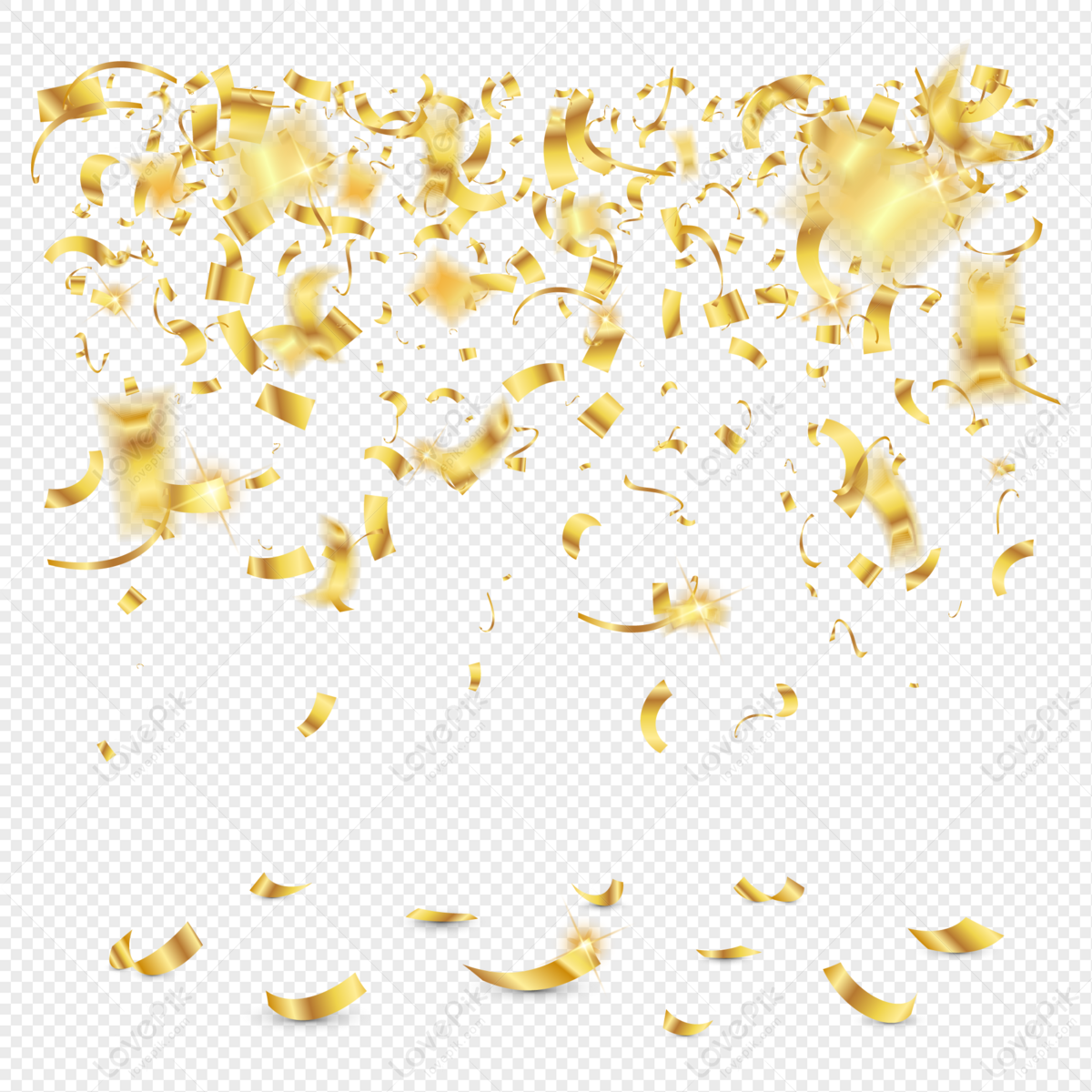 Confetti Stock Photography - Confetti Gif Transparent Background, HD Png  Download, free png download