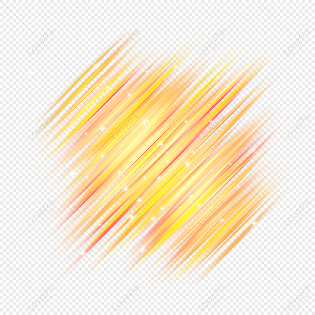 Yellow Rays PNG Images With Transparent Background | Free Download On  Lovepik