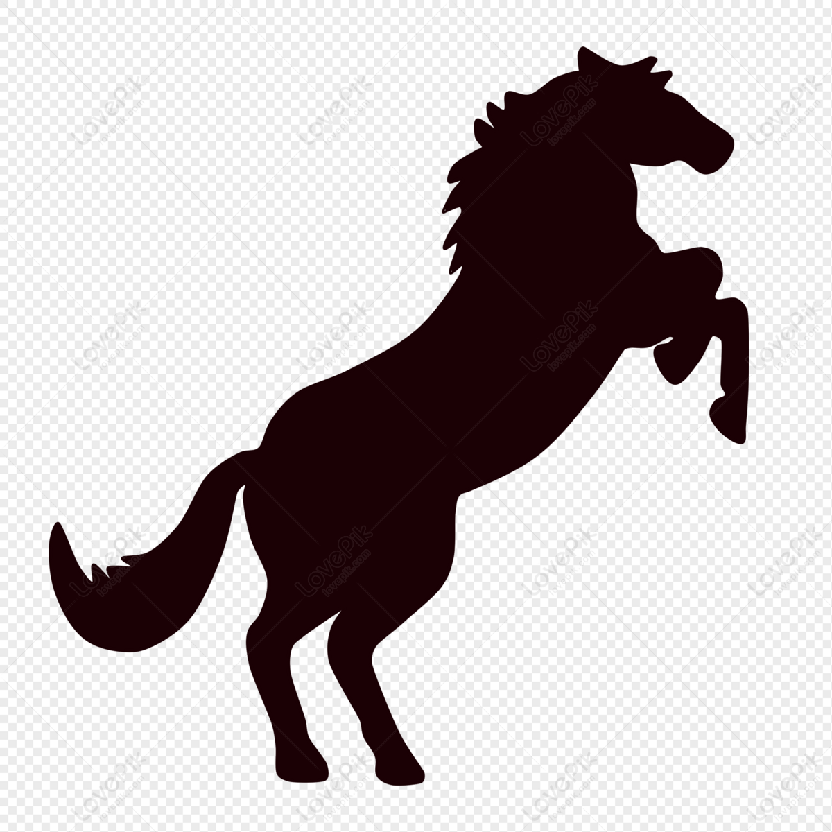 Hình ảnh Hình Bóng Con Ngựa PNG Miễn Phí Tải Về - Lovepik