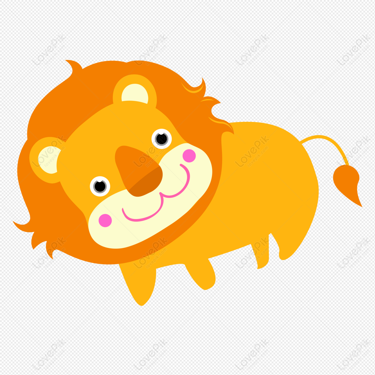 Lion Animal Cartoon Lion PNG Transparent Background And Clipart Image For Free  Download - Lovepik | 401422780