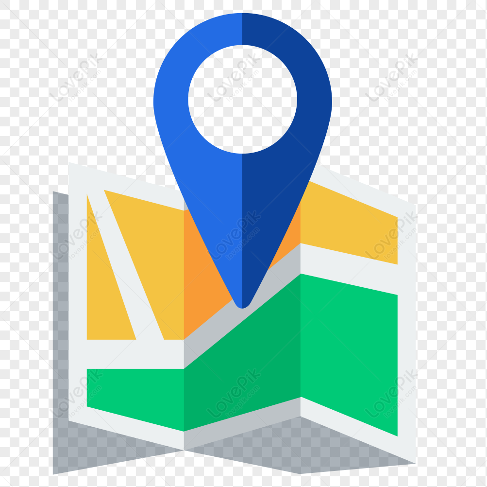 Map location icon free vector illustration material, material, icon, free materials png image free download