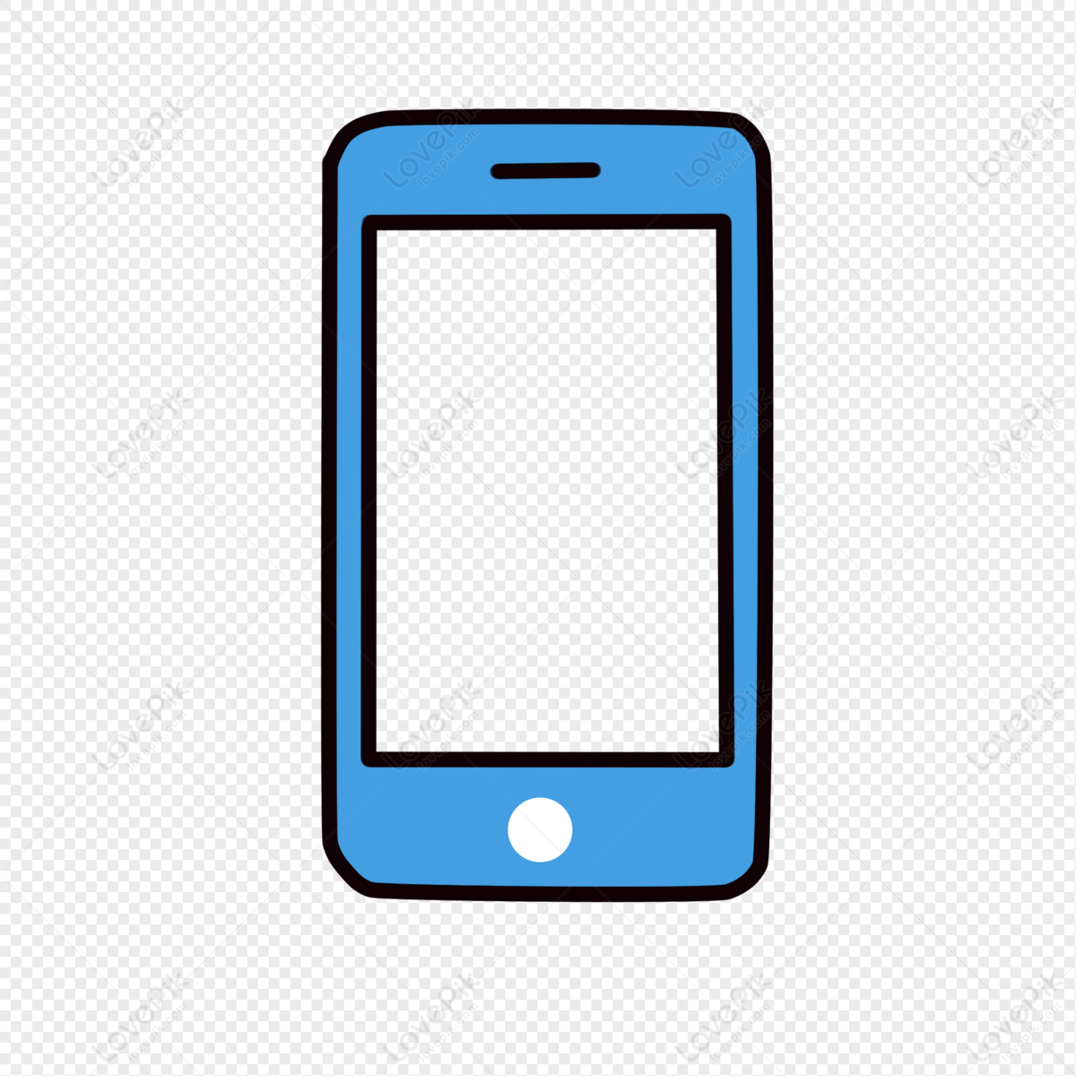 Mobile phone icon, cell phone icon, phone icon, icon png hd transparent image