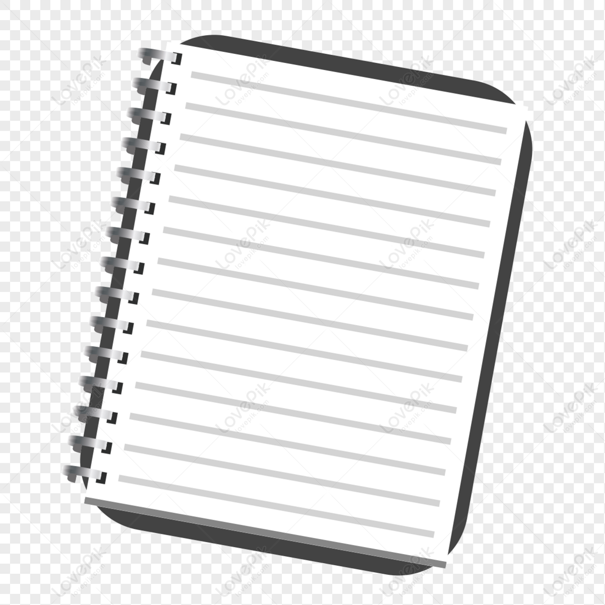 Blank Notebook png 9887158 PNG