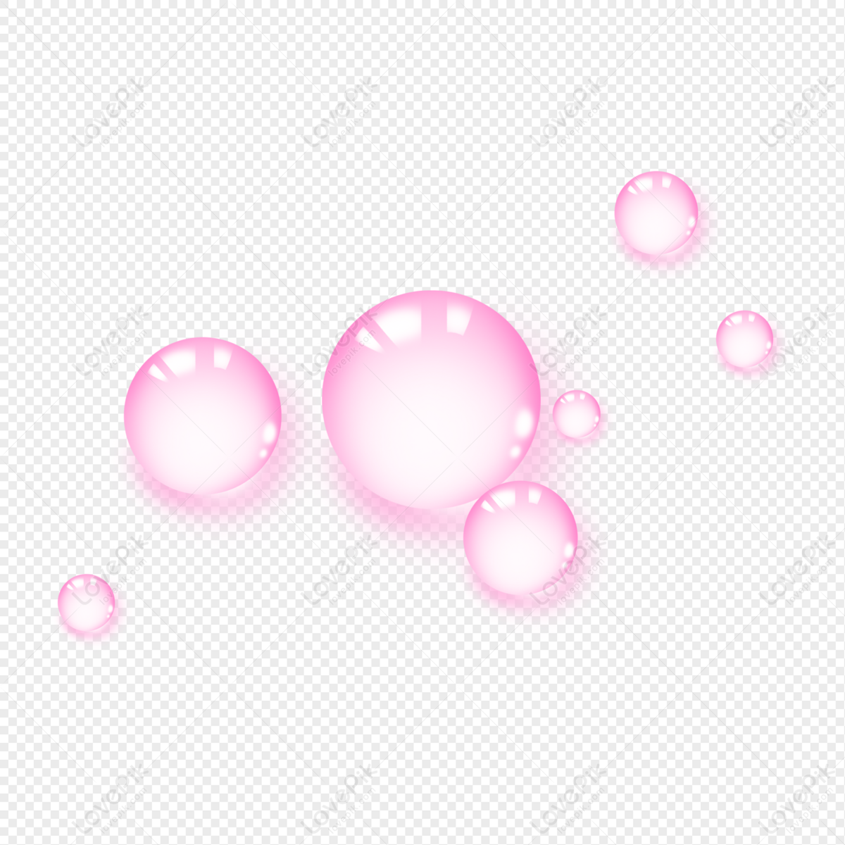 Pink Round Bubble PNG Image And Clipart Image For Free Download - Lovepik |  401497358