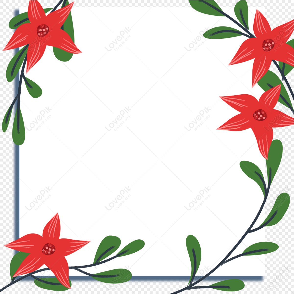 Flower Border Frame Images, HD Pictures For Free Vectors Download ...