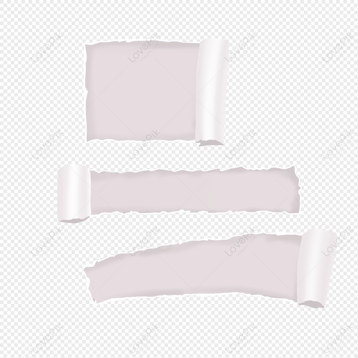 Torn Paper PNG Transparent Images Free Download