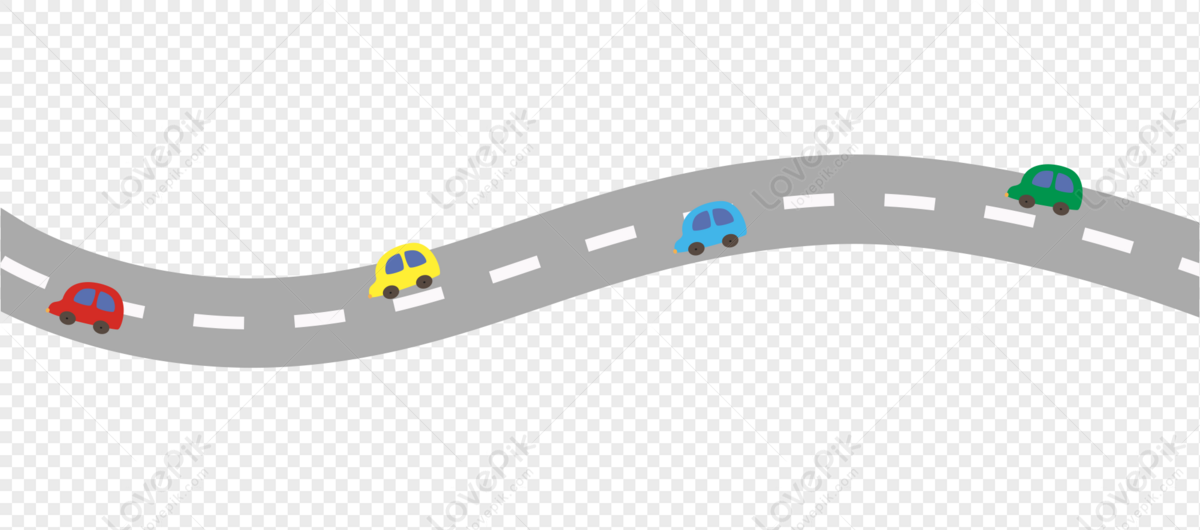Road Cartoon Dividing Line PNG Transparent And Clipart Image For Free  Download - Lovepik | 401399136