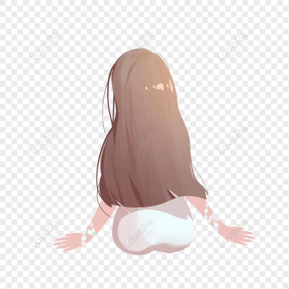 Girl Back View PNG Images With Transparent Background | Free Download On  Lovepik