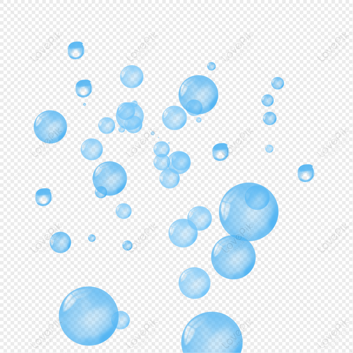 Water Bubbles PNGs for Free Download