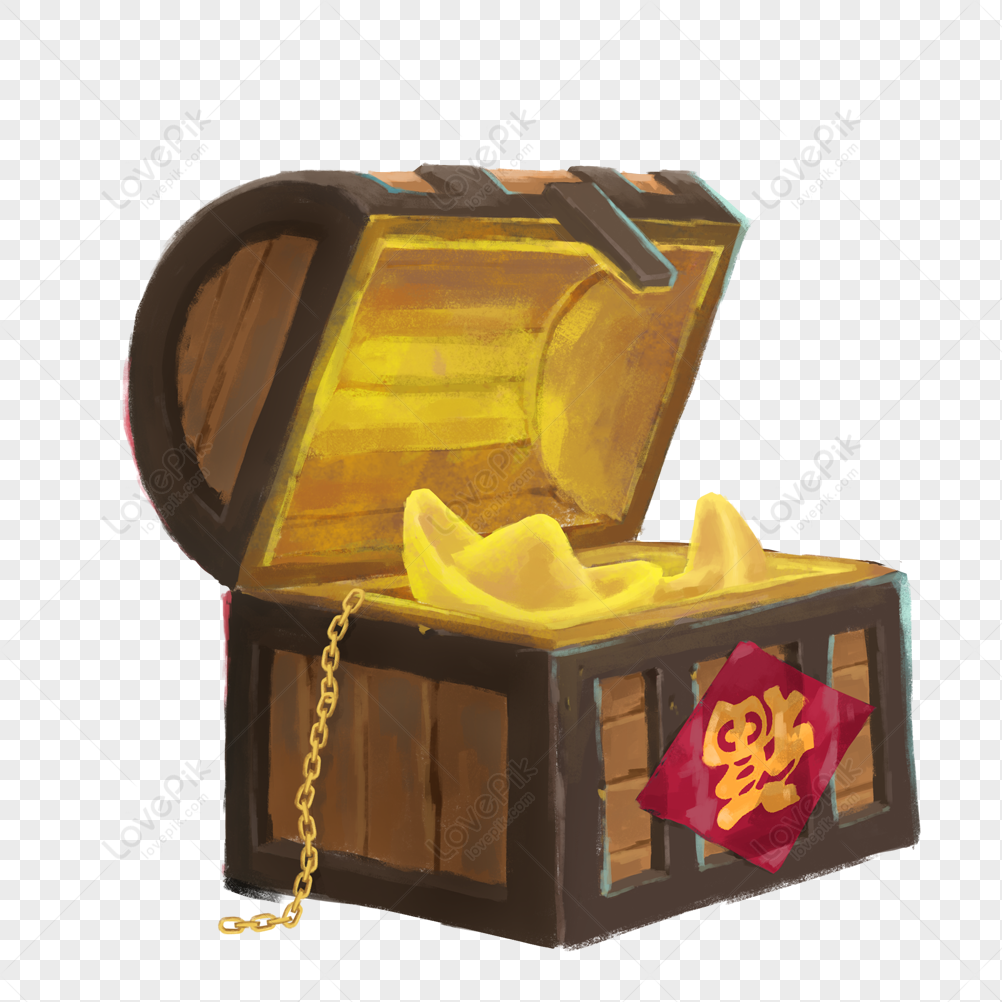 Gold Chest PNG Transparent Images Free Download