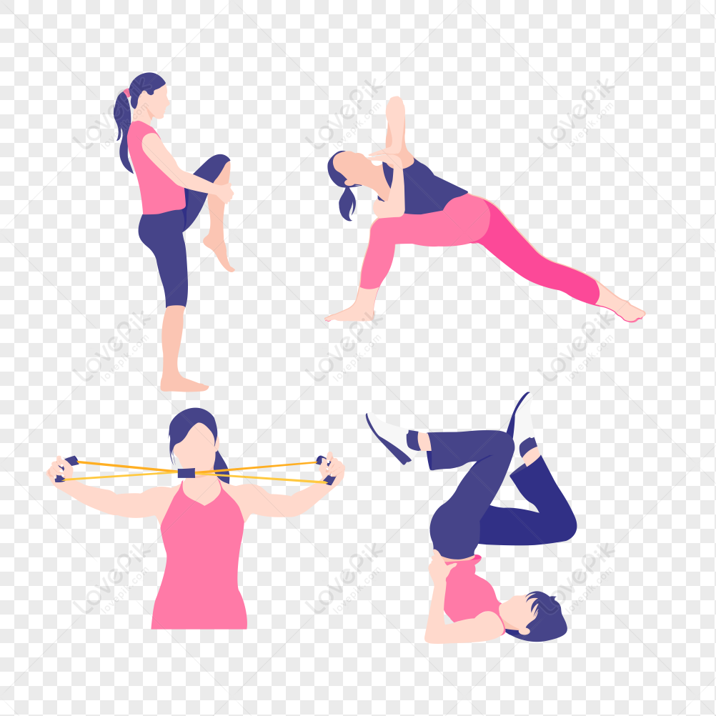 Exercise Silhouette Vector