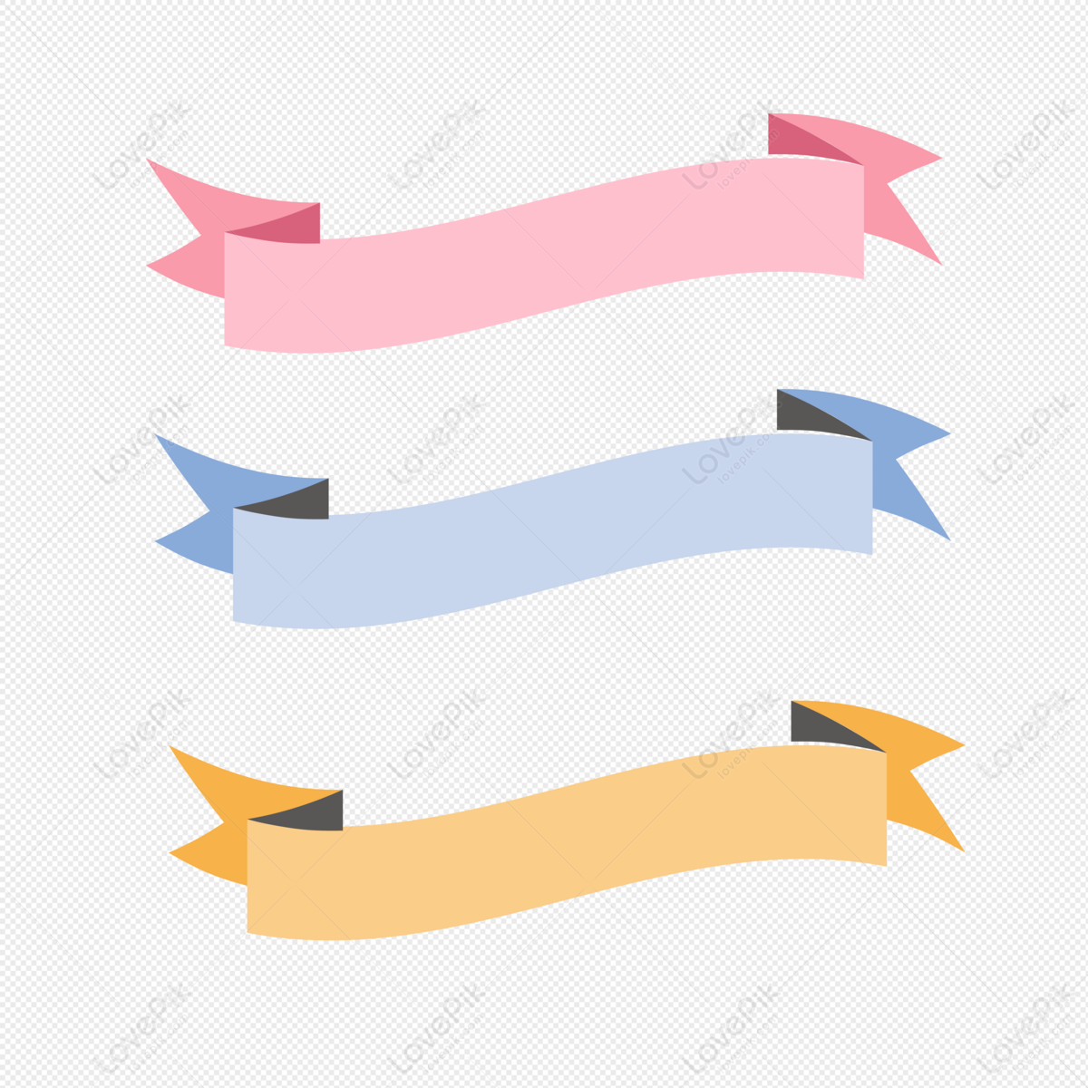 Pastel Colors Banner Vector Art PNG, Popular Ribbon Pastel Color Blue  Banner, Pastel, Ribbon, Banner PNG Image For Free Download