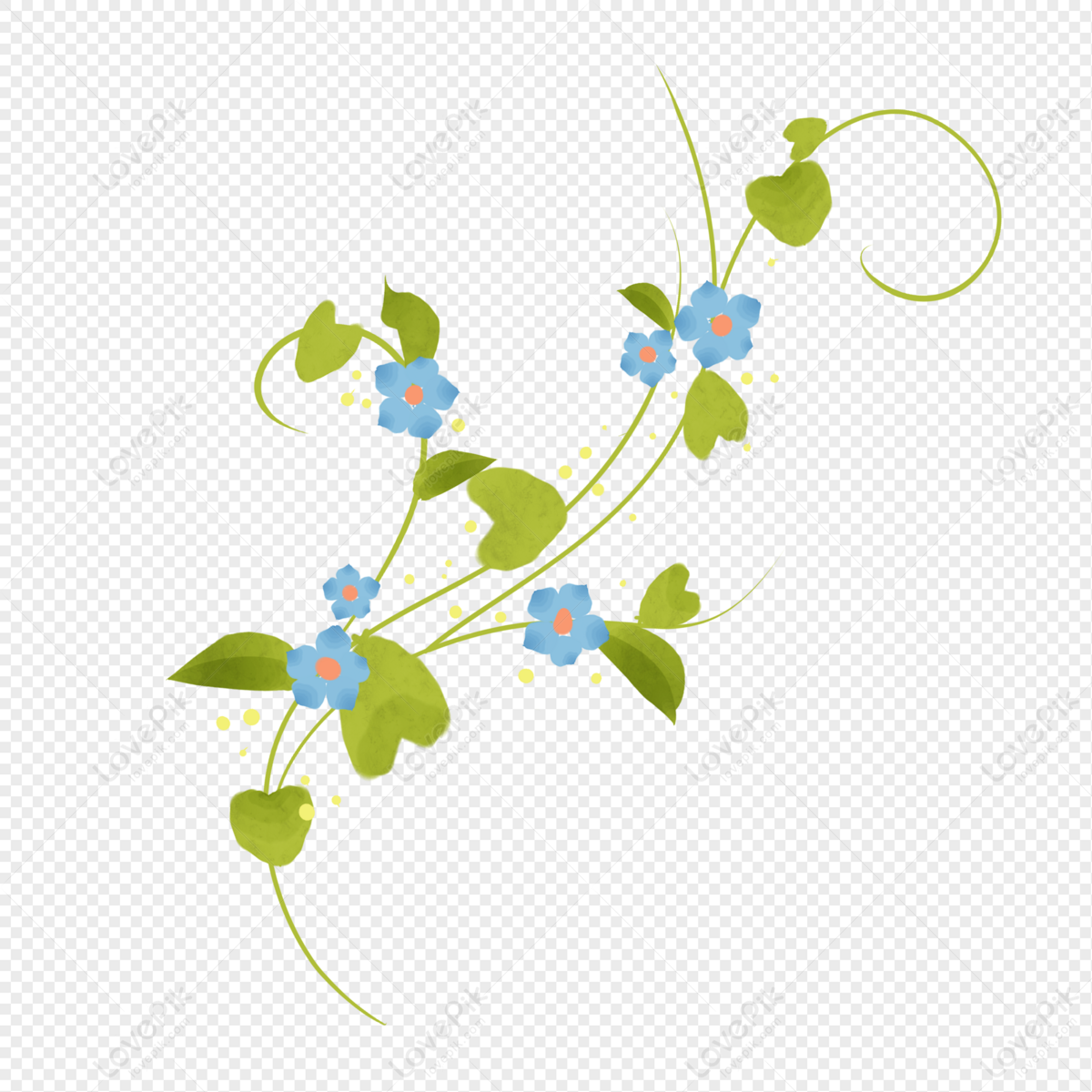 Flower Vine PNG Images With Transparent Background | Free Download On  Lovepik