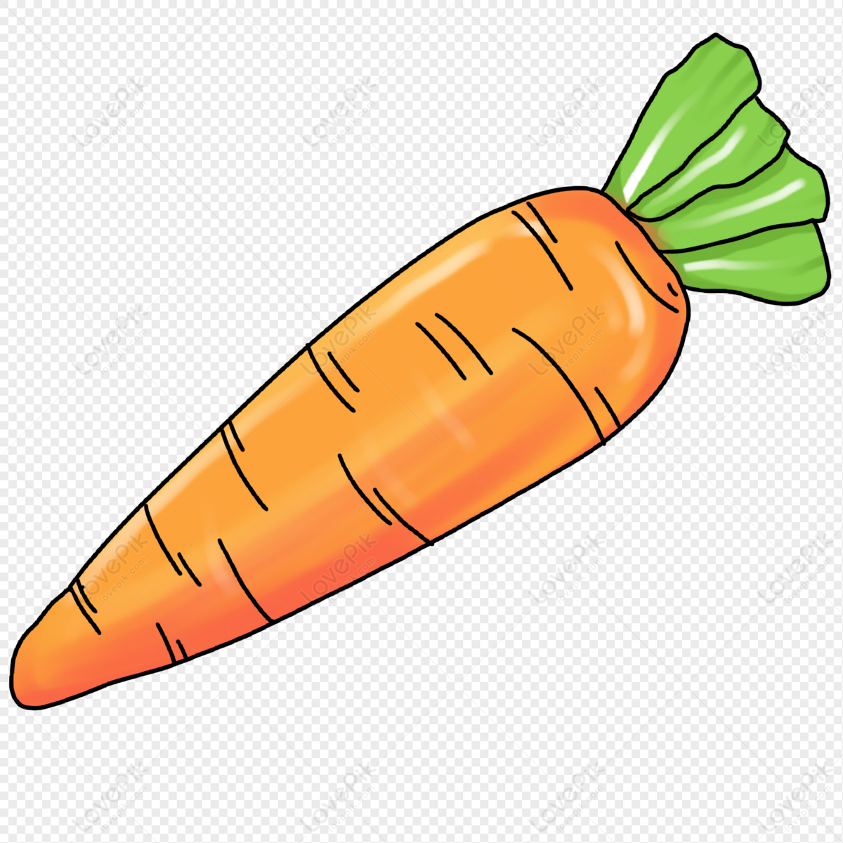 Cartoon Carrots PNG Images With Transparent Background | Free Download On  Lovepik