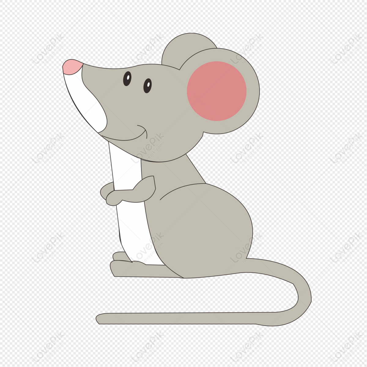 Cartoon Cute Mouse PNG Hd Transparent Image And Clipart Image For Free  Download - Lovepik | 401528814