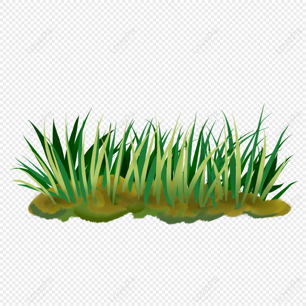 Cartoon Green Meadow PNG Image And Clipart Image For Free Download -  Lovepik | 401569208