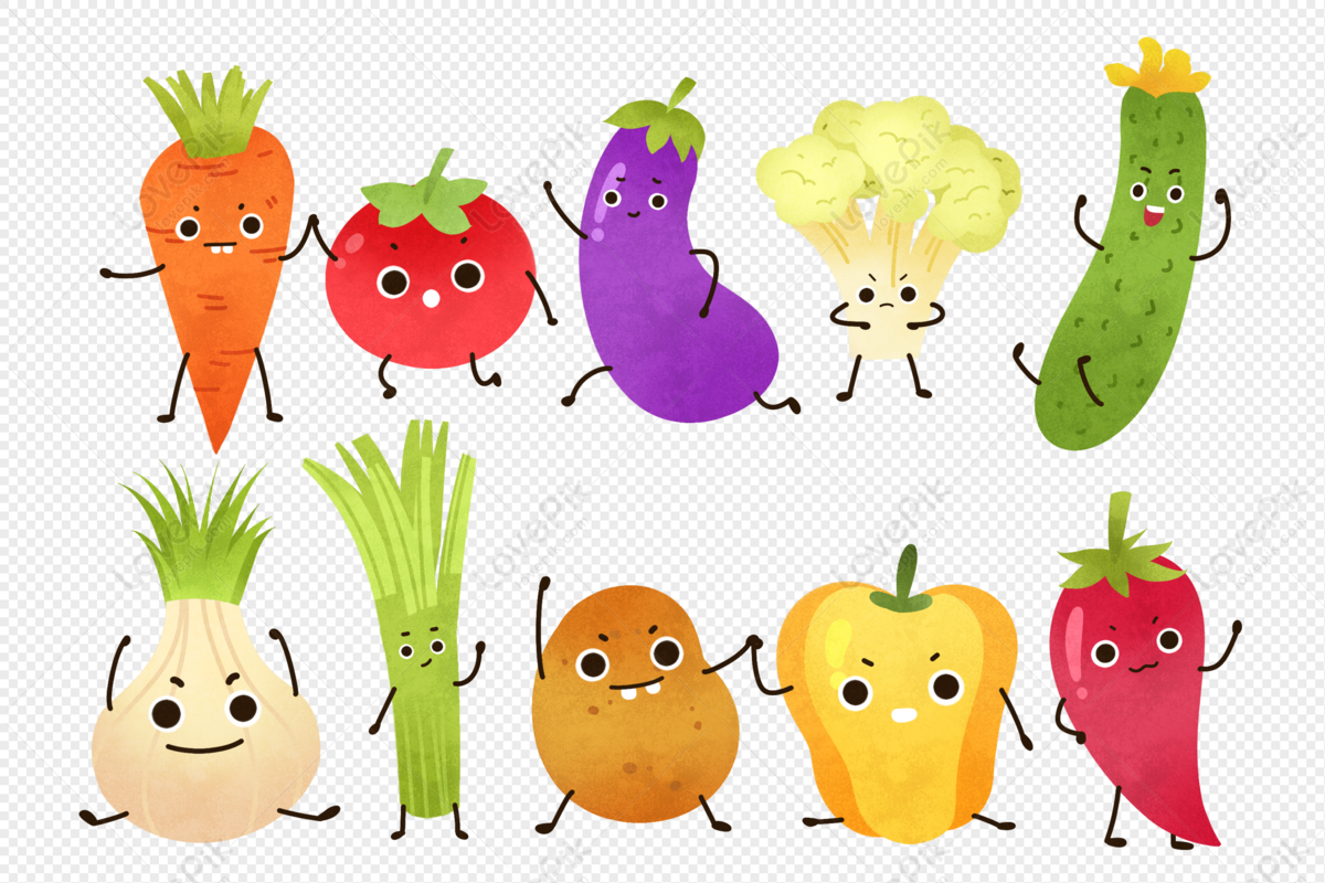 Cartoon Hand Drawn Vegetables PNG Transparent Image And Clipart Image For  Free Download - Lovepik | 401596707