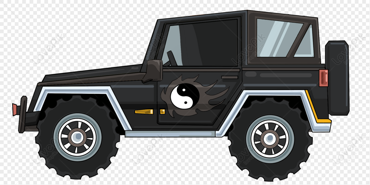 Jeep De Dibujos Animados PNG Imágenes Gratis - Lovepik