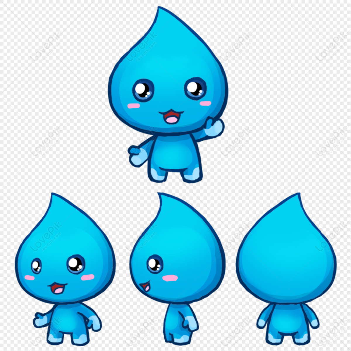 Cartoon Water Drops Images, HD Pictures For Free Vectors Download -  