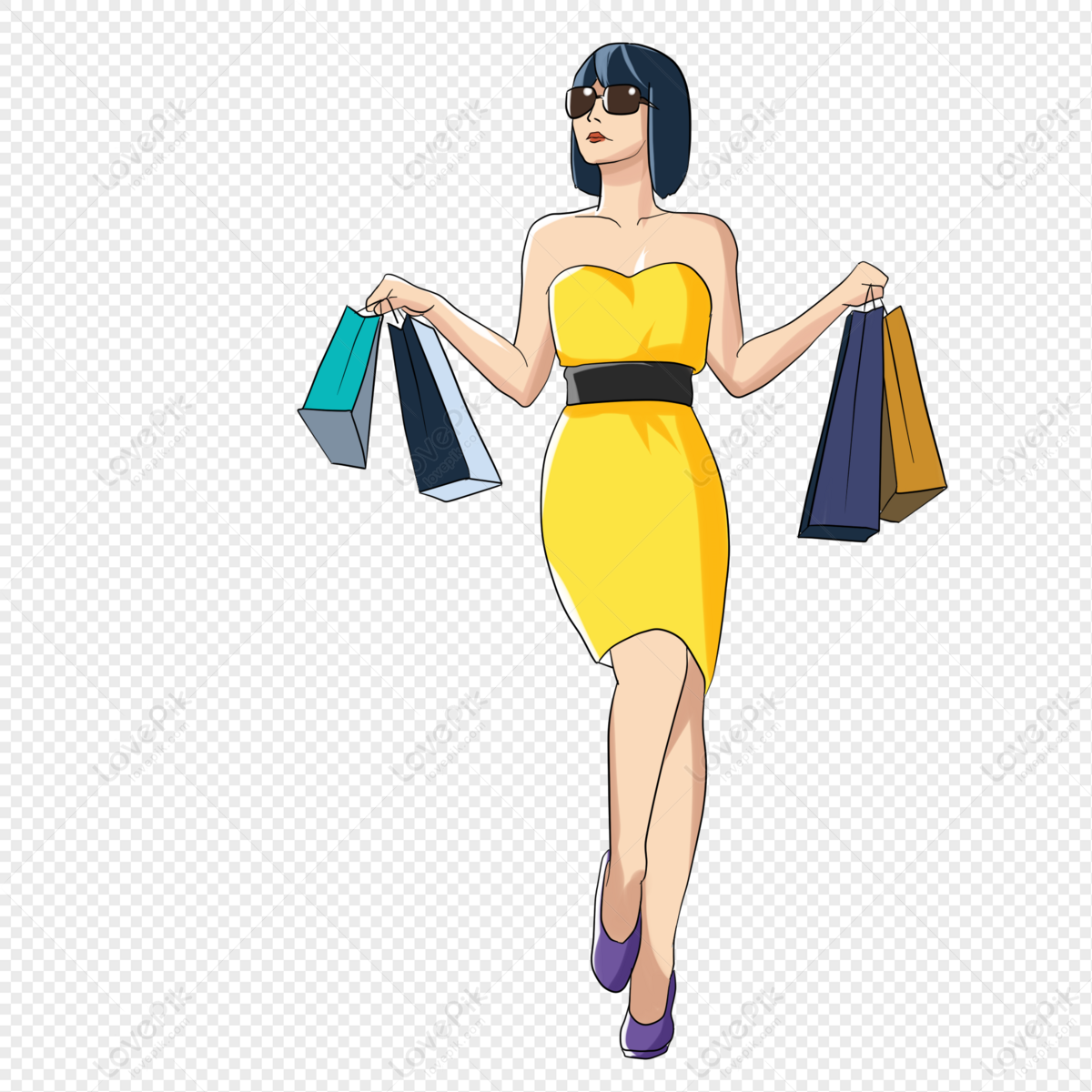 Fashion Girl PNG Images With Transparent Background | Free Download On  Lovepik