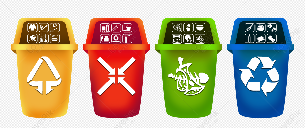 Garbage Classification Identification, Reduce Reuse Recycle, Waste ...