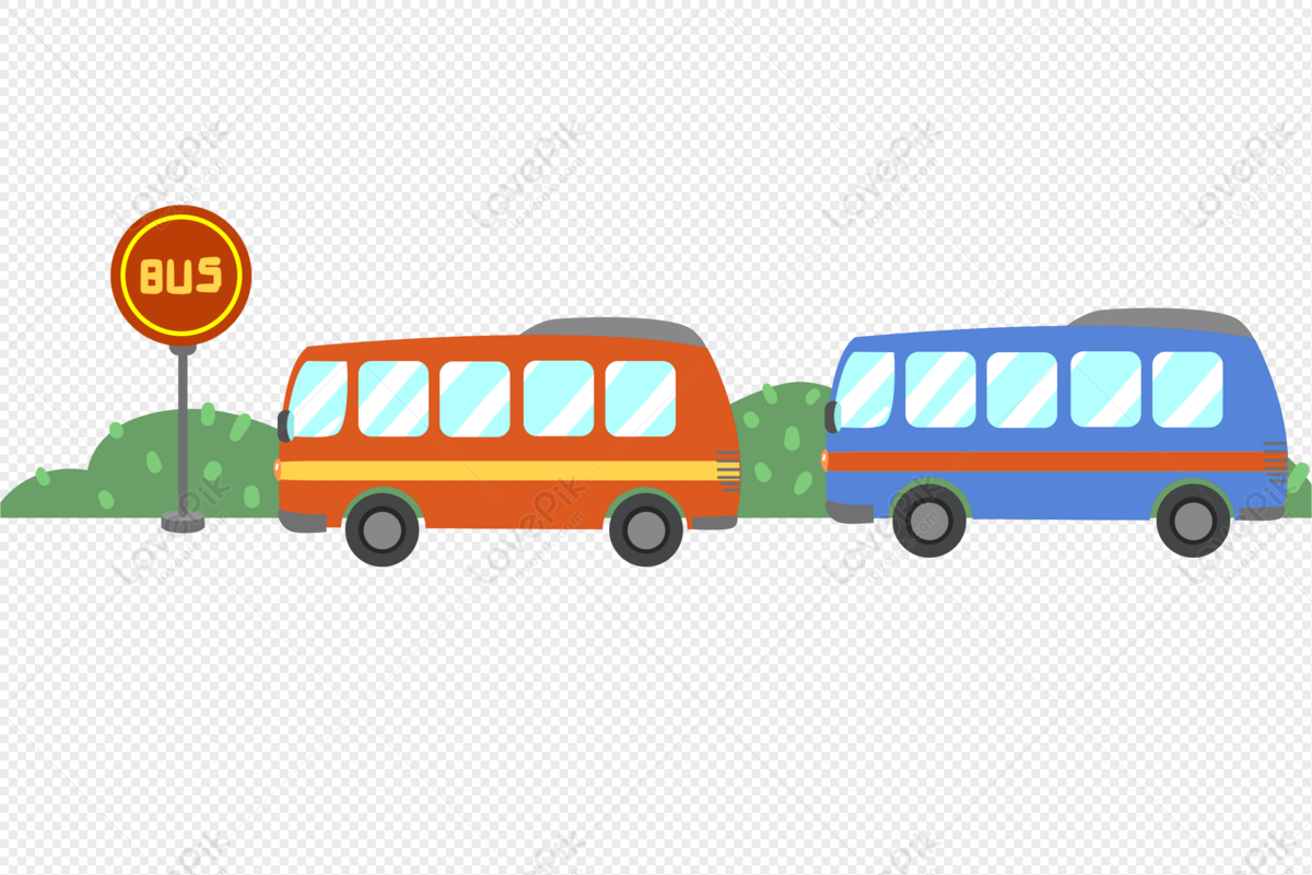 Hand Drawn Cartoon Bus Stop Dividing Line Decorative Border Free PNG And  Clipart Image For Free Download - Lovepik | 401547909