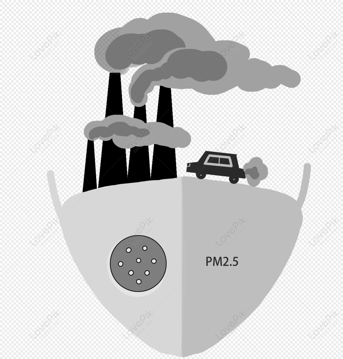 Hand Painted Cartoon Small Fresh Air Pollution PNG Hd Transparent Image And  Clipart Image For Free Download - Lovepik | 401566854