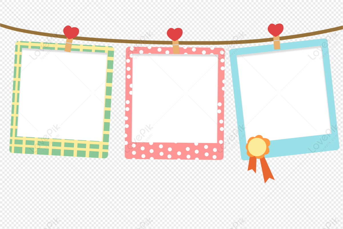 Paper Frame PNG Transparent Images Free Download, Vector Files