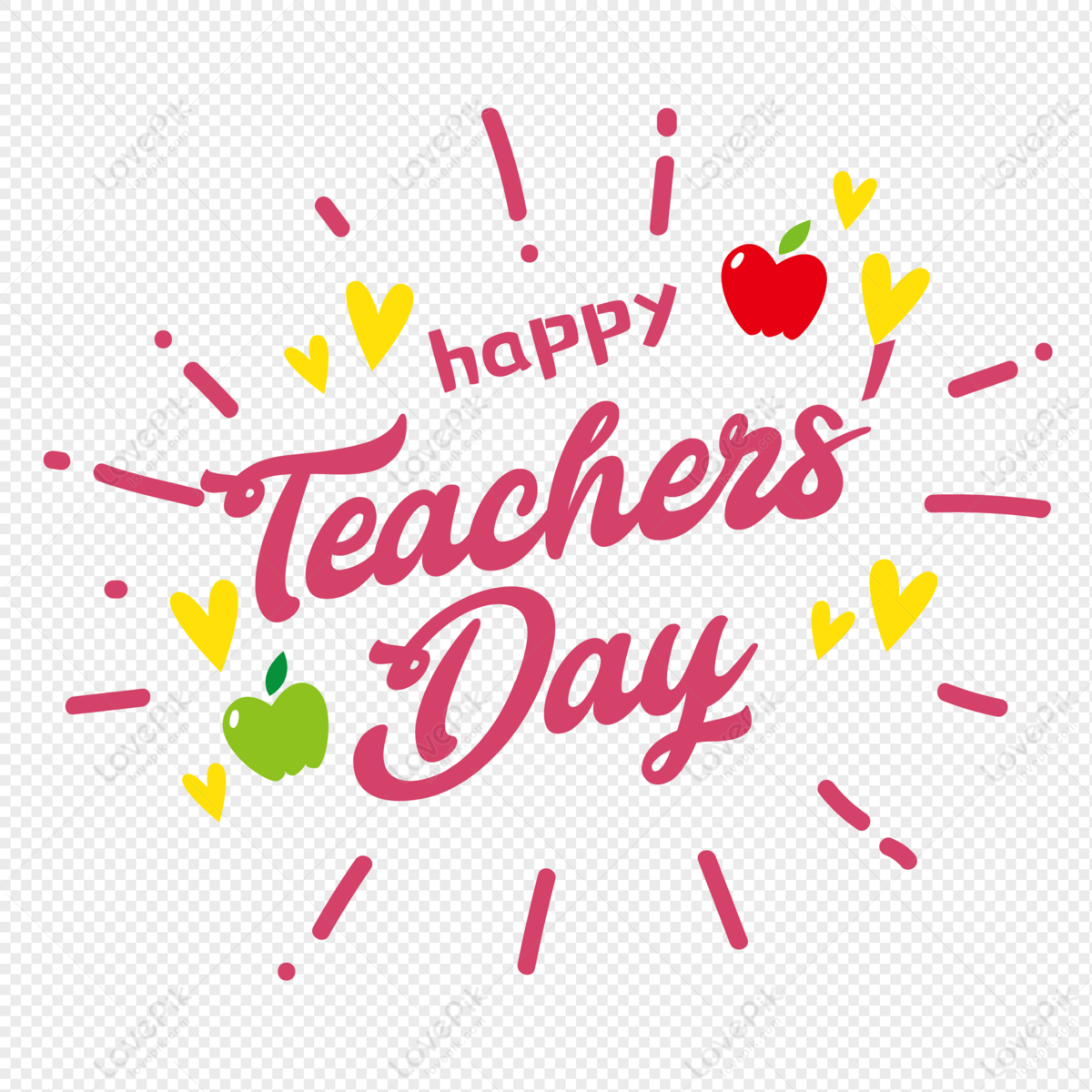 Happy Teachers Day PNG Images With Transparent Background | Free ...
