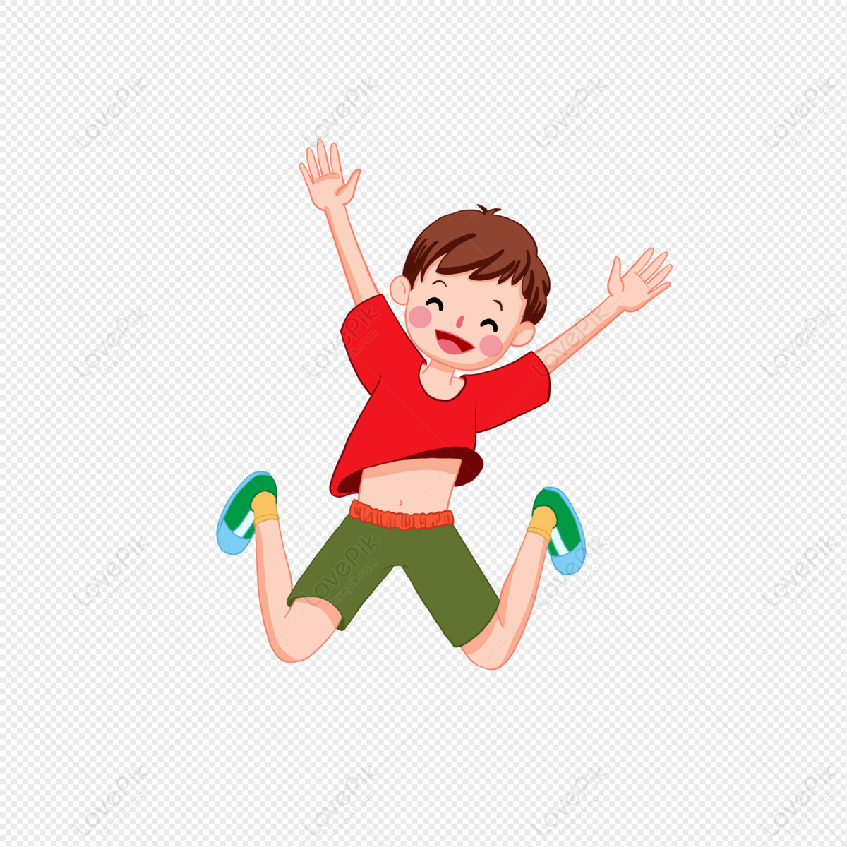 Jumping Kids PNG Transparent And Clipart Image For Free Download - Lovepik  | 401559116