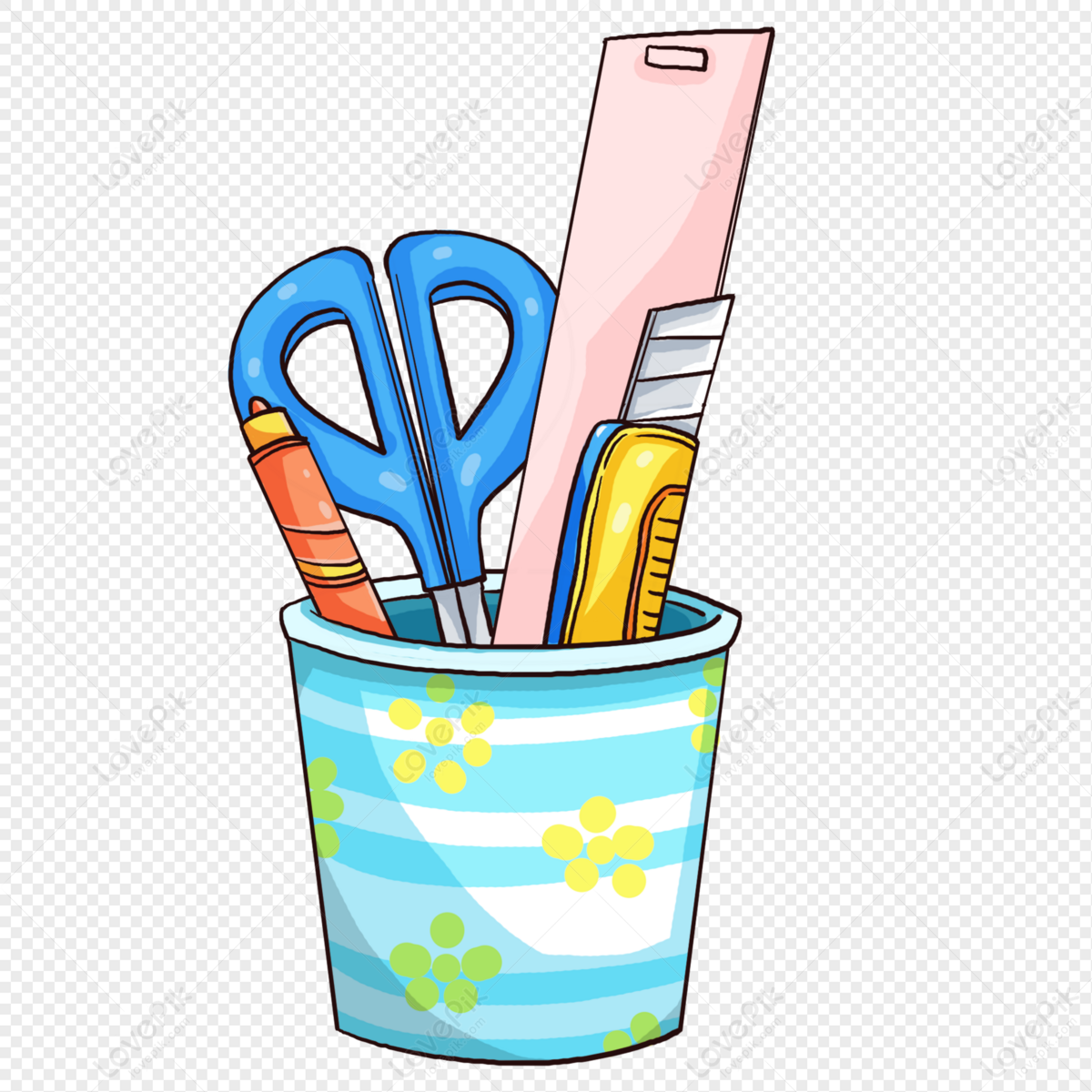 View full size Craft Art Supplies Png Clipart and download transparent  clipart for free! Like it and pin it.