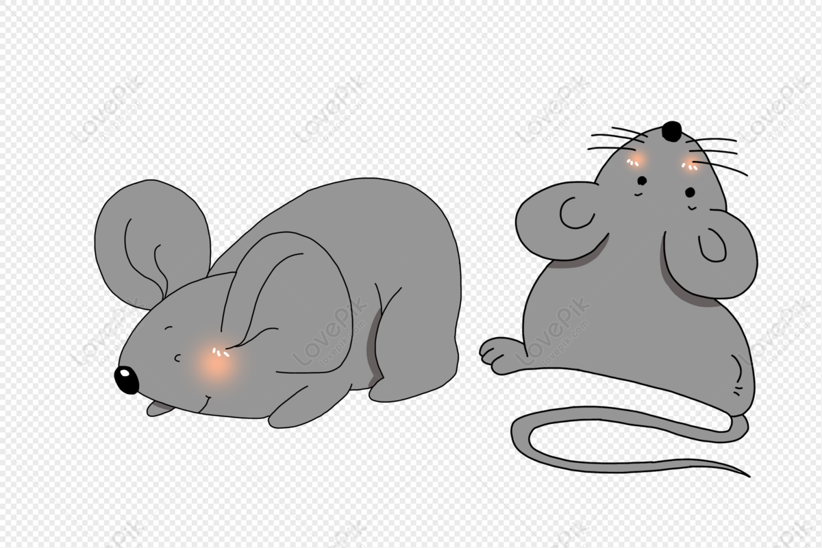 Cartoon Mice PNG Images With Transparent Background | Free Download On  Lovepik