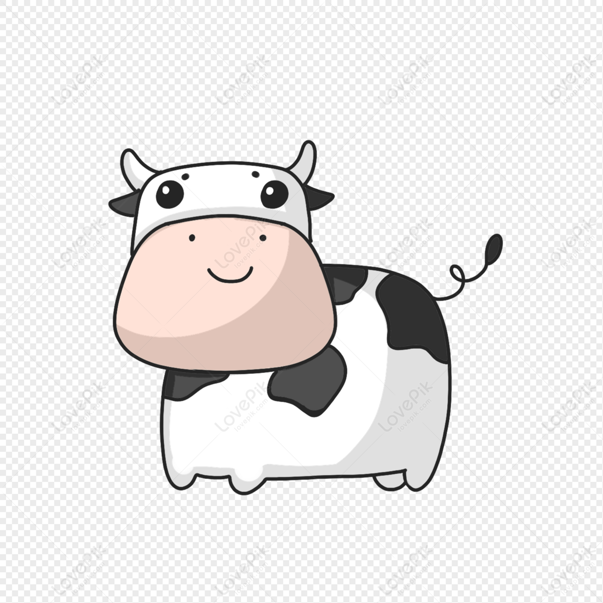 Cartoon Cow PNG Hd Transparent Image And Clipart Image For Free Download -  Lovepik | 401734724
