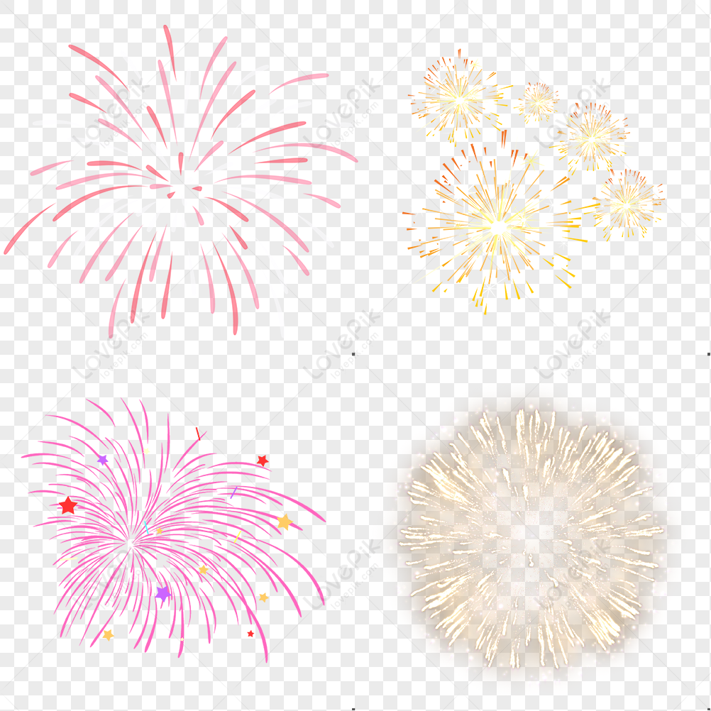 Fireworks Chinese New Year PNG - Free Download in 2023