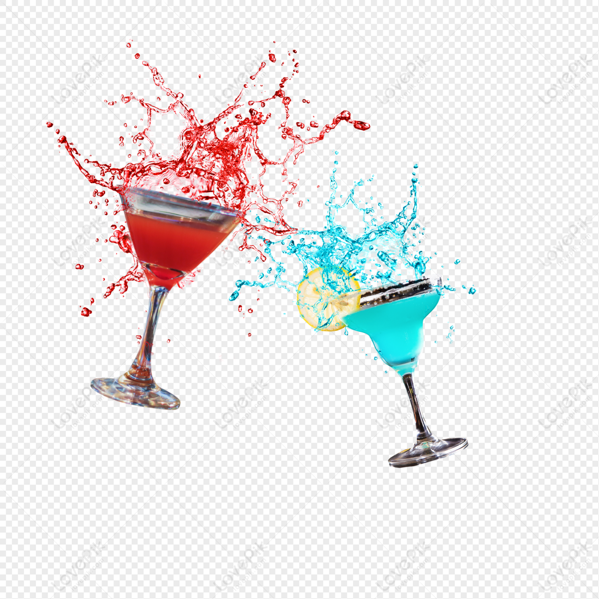 cocktail splash png
